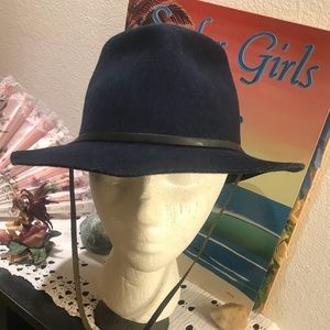 Boho festival wool hat